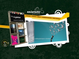 Thumbnail do site Enlatado Postcard