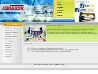 Thumbnail do site Seridoor Comunicao Visual 