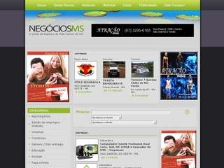 Thumbnail do site Negcios MS