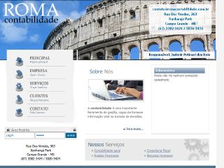 Thumbnail do site Roma Contabilidade