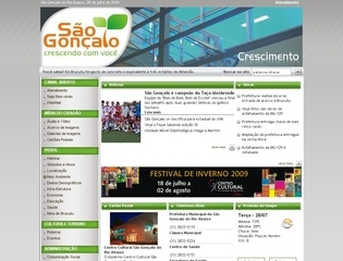 Thumbnail do site Prefeitura Municipal de So Gonalo do Rio Preto