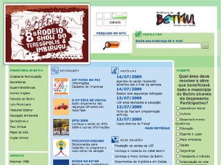 Thumbnail do site Prefeitura Municipal de Betim