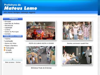 Thumbnail do site Prefeitura Municipal de Mateus Leme