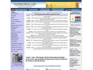 Thumbnail do site Rdio Montes Claros 98,9 FM