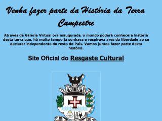 Thumbnail do site Camra Municipal de Campestre