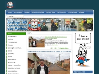 Thumbnail do site Prefeitura Municipal de Jacutinga