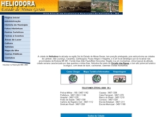 Thumbnail do site Prefeitura Municipal de Heliodora