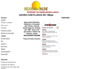 Thumbnail do site Heliodora On-Line