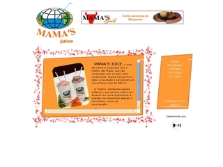 Thumbnail do site Mamas Juice - O melhor suco da terra