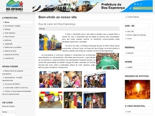 Thumbnail do site Prefeitura Municipal de Boa Esperana