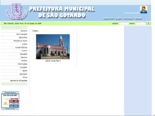 Thumbnail do site Prefeitura Municipal de So Gotardo