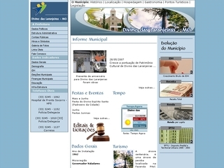 Thumbnail do site Prefeitura Municipal de Divino das Laranjeiras