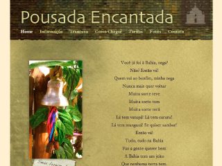 Thumbnail do site Pousada Encantada