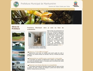 Thumbnail do site Prefeitura Municipal de Manhumirim