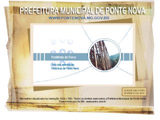 Thumbnail do site Prefeitura Municipal de Ponte Nova