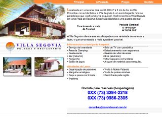 Thumbnail do site Villa Segovia Pousada e Restaurante
