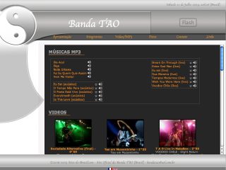 Thumbnail do site Banda TAO - Rock n Roll e Rock nacional