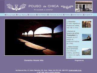 Thumbnail do site Pouso da Chica
