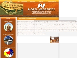 Thumbnail do site Hotel Negreiros