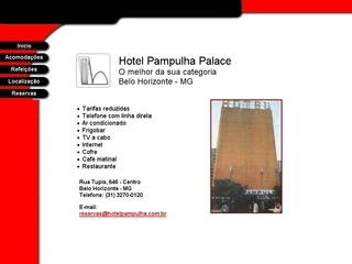 Thumbnail do site Hotel Pampulha Palace