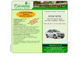 Thumbnail do site Curumin Rent a Car