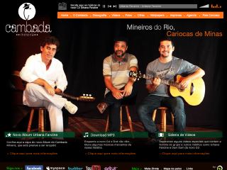 Thumbnail do site Cambada Mineira