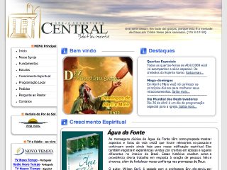Thumbnail do site Igreja Adventista do Stimo Dia - Belo Horizonte
