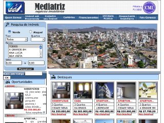 Thumbnail do site Mediatriz Negocios Imobilirios Ltda.