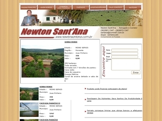 Thumbnail do site Newton Santana da Cunha