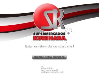 Thumbnail do site Supermercados Kurihara