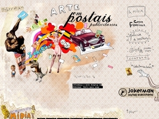 Thumbnail do site Jokerman Postais