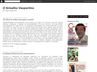Thumbnail do site O Grisalho Vespertino