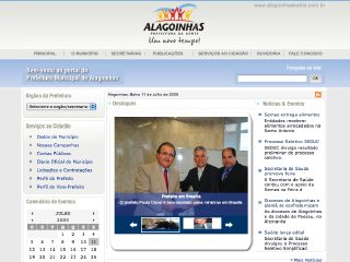 Thumbnail do site PMA - Prefeitura Municipal de Alagoinhas