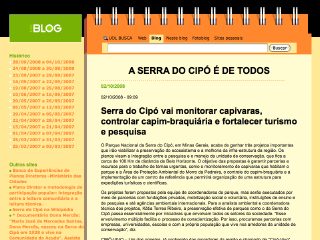 Thumbnail do site Amigos da Serra do Cip