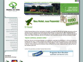 Thumbnail do site Hotel Fazenda Pedra do Sino
