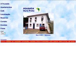 Thumbnail do site Pousada Ouro Preto 