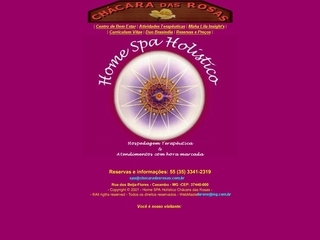 Thumbnail do site SPA Holstico "Chcara das Rosas"