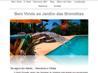 Thumbnail do site Jardim das Bromlias Hotel Pousada