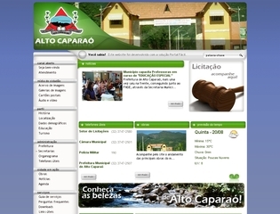 Thumbnail do site Prefeitura Municipal de Alto Capara