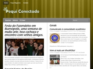 Thumbnail do site Pequi Conectado - O Portal de Notcias de Curvelo 