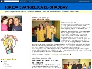 Thumbnail do site Igreja Evanglica El-Shadday de Juiz de Fora