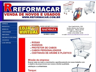 Thumbnail do site Reformacar - Venda de Novos e Usados