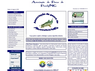 Thumbnail do site Associao de Pesca de Piumhi-MG