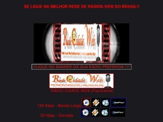 Thumbnail do site Rede Cidade Web