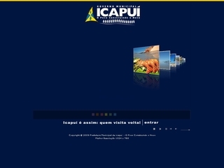 Thumbnail do site Prefeitura Municipal de Icapu