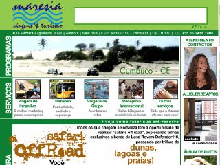Thumbnail do site Maresia - Viagens e Turismo
