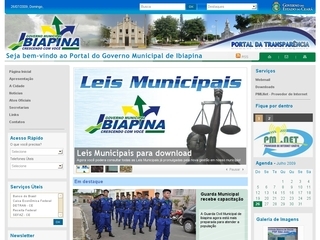 Thumbnail do site Prefeitura Municipal de Ibiapina