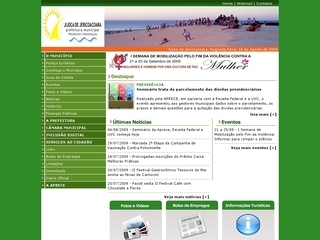 Thumbnail do site Prefeitura Municipal de Jijoca de Jericoacoara