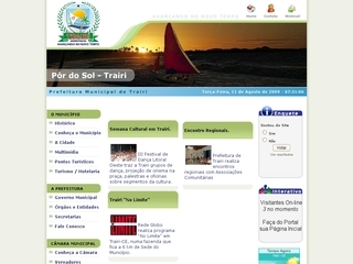 Thumbnail do site Prefeitura Municipal de Trair