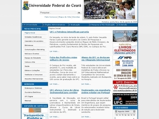 Thumbnail do site Universidade Federal do Cear